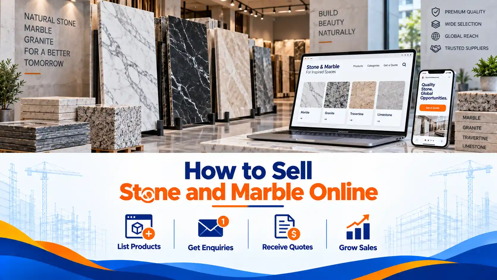 How to Sell Stone and Marble Online in India: Full Guide